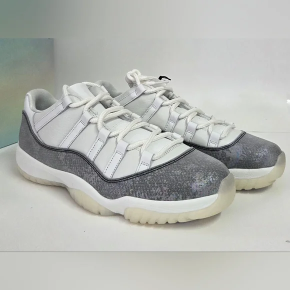 Air Jordan 11 'CNY Year of Snake' White Sneakers, Size 11HQ7000-001 BNIB
